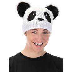 Negro Gorros Elope Panda Knit Beanie