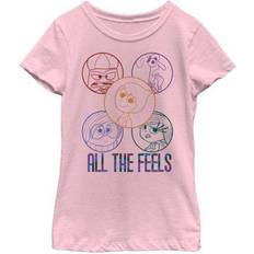 Fifth Sun Girl Inside Out All the Feels Graphic Tee Light Pink