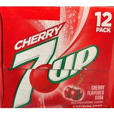 Soda Pop 7up cherry soft drinks soda 12-pack