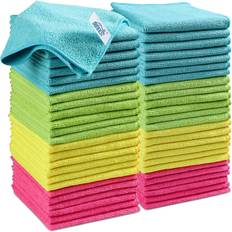 Yellow Cloths Microfiber Cleaning Cloth 50 Pack Cleaning Rag Cleaning