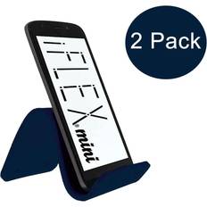 Mobile Device Holders iFLEX Mini Flexible Cell Phone Holder Dark Blue 2-Pack Universal Hands-Free