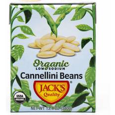 Organic Chocolates Jack's Organic Cannellini Beans 13.4 Protein & Fiber, Low Sodium 8-PACK