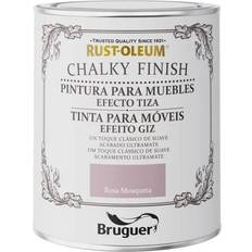 Rosa Målarfärg Bruguer Rust-oleum Chalky Finish 5733892 Möbler Träfärg Rosa 0.75L