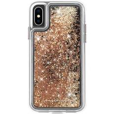 Mobile Phone Cases Case-Mate Waterfall for Apple iPhone X/XS Gold