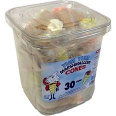 Candy yum yum Marpo marshmallow cones 30 count tub nostalgic candy yum