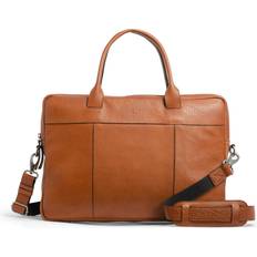 Bruna - Skinn Portföljer Still Nordic Richard 2 Room 13 Briefcases 13" - Light Cognac