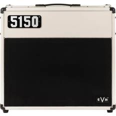 White Guitar Amplifiers EVH 5150Iii Iconic Series 40W 1X12 Combo Amp Ivory