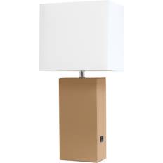 Table Lamps Lalia Home Lexington Beige/White Table Lamp 21"