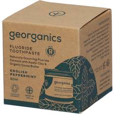 Georganics fluoride english peppermint toothpaste 60ml