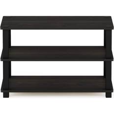 Furinno Hallway Furniture & Accessories Furinno Turn-S-Tube 3-Tier Espresso/Black