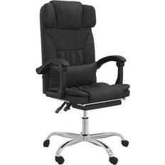 Armchairs vidaXL Massage Reclining Office Black