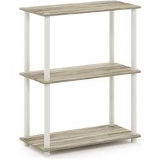 Furinno Furniture Furinno Turn-N-Tube 3-Tier Compact Sonoma