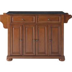 Storage Cabinets Crosley Furniture Alexandria Kitchen Island Storage Cabinet