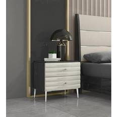 Bedside Tables WhiteLine Pino Gloss Bedside Table