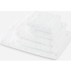 Dolce & Gabbana Barocco Logo-Jacquard Set Of 5 Bath Towel White, Multicolour