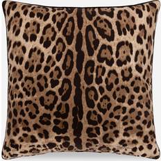 Linen Textiles Dolce & Gabbana Silk Twill Cushion Complete Decoration Pillows Multicolour