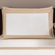 76.0 cm Federe Frette Bold Standard Sham Federa Beige (76x)