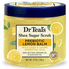 Dr teals Dr Teal's Shea Sugar Scrub Prebiotic Lemon Balm 538gm