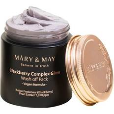 Noir Masques Visage Mary&May Blackberry Complex Glow Wash Off Pack 125g