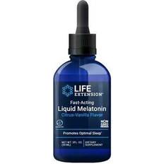Vanilla Supplements Life Extension Fast-Acting Liquid Melatonin Citrus-Vanilla 59 ml