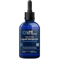 Vanilj Kosttillskott Life Extension Fast-Acting Liquid Melatonin, Citrus-Vanilla