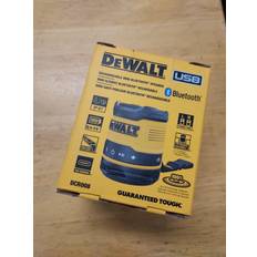 Portable rechargeable bluetooth speakers Dewalt dcr008 usb