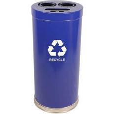 Blue Waste Disposal Witt Industries Metal Recycling Multi Compartment Recycling Bin