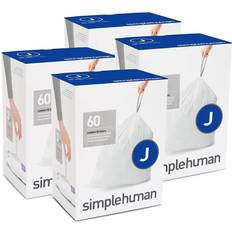 Cleaning Equipment & Cleaning Agents Simplehuman Code J Custom Fit Drawstring Trash Bags, 30-45 Liter/8-12 Refill