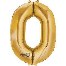 Amscan Anagram 35 Gold Party SuperShape Balloon