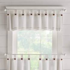 Valances Elrene Home Fashions Tucker Solid Tab Top