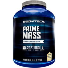 Gluten-free Gainers BodyTech Prime Mass High Protein Weight Gainer Powder