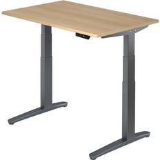 Rektangulära - Valnöt Skrivbord Hammerbacher HAMMERBACHER XBHM12 elektrisch eiche Schreibtisch
