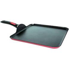 Non-stick Grilling Pans Mirro 11 Red Aluminum Stove Top Griddle