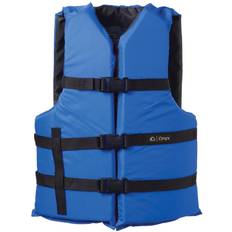 Onyx Universal Adult Boating Vest Blue