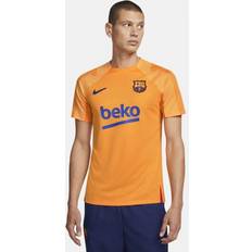 T-shirts Nike Men's Orange Barcelona 2021/22 Jersey