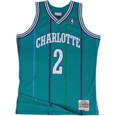 Mitchell & Ness Larry Johnson Hornets Swingman Jersey Teal