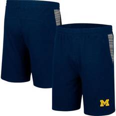 Colosseum Men's Navy Michigan Wolverines Wild Party Tri-Blend Shorts