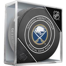 NHL Sports Fan Products Buffalo Sabres Unsigned InGlasCo Official Game Puck