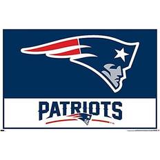 Trends International New England Patriots 34'' x 22.4'' Leagues Logo Poster