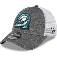 Philadelphia eagles apparel New Era Men's Philadelphia Eagles Heather 2022 NFC East Division Champions Locker Room 9FORTY Adjustable Hat