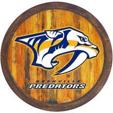 The Fan-Brand in. Nashville Predators "Faux" Barrel Plastic Decorative Sign, Gloss Finish"