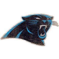 Fan Creations Carolina Panthers Distressed Logo Cutout Sign