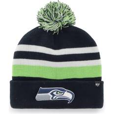 '47 Men's College Navy Seattle Seahawks State Line Cuffed Knit Hat with Pom