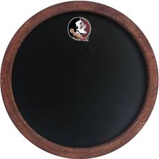 The Fan-Brand Florida State Seminoles Chalkboard Faux Barrel Top Sign