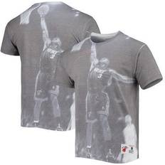 Basketbal T-shirts Mitchell & Ness Above The Rim Sublimated S/s T White, Male, Kleding, T-shirt