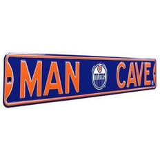 Authentic Street Signs Edmonton Oilers Man Cave