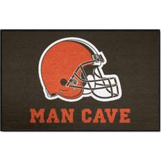 Fanmats 14289 NFL Cleveland Browns Nylon Universal Man Cave Starter Rug 19"x30"