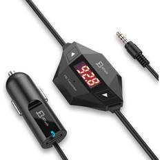 Bluetooth FM Transmitters JeTech 0790-FM-BK