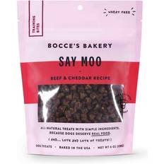 Bocce's Bakery Say Moo Beef & Cheddar Training Bites Dog