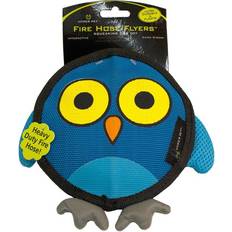Hyper Pet Firehose Flyers Owl Durable Squeaky Dog